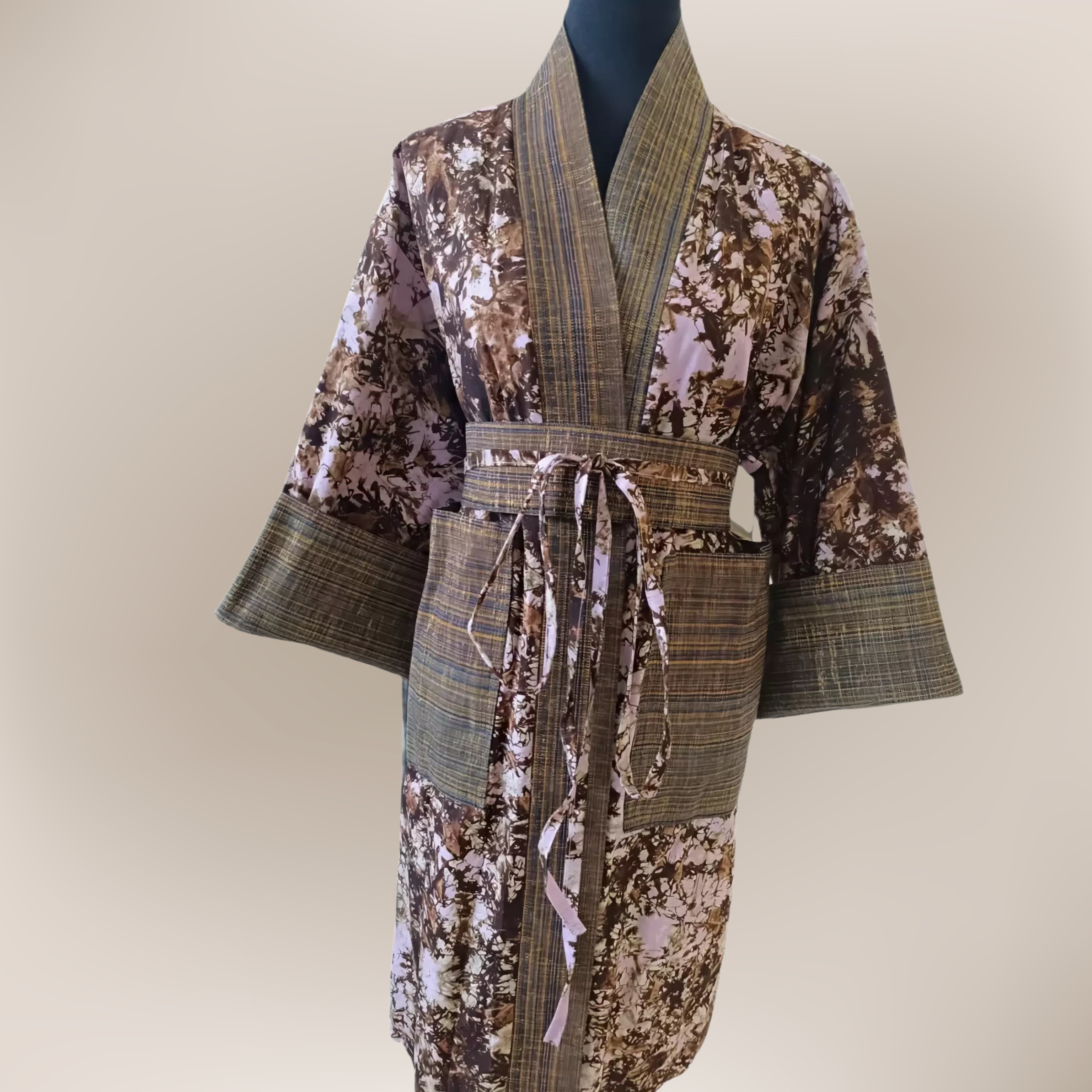 The Kélèya Kimono - Terra Cotta Sunset
