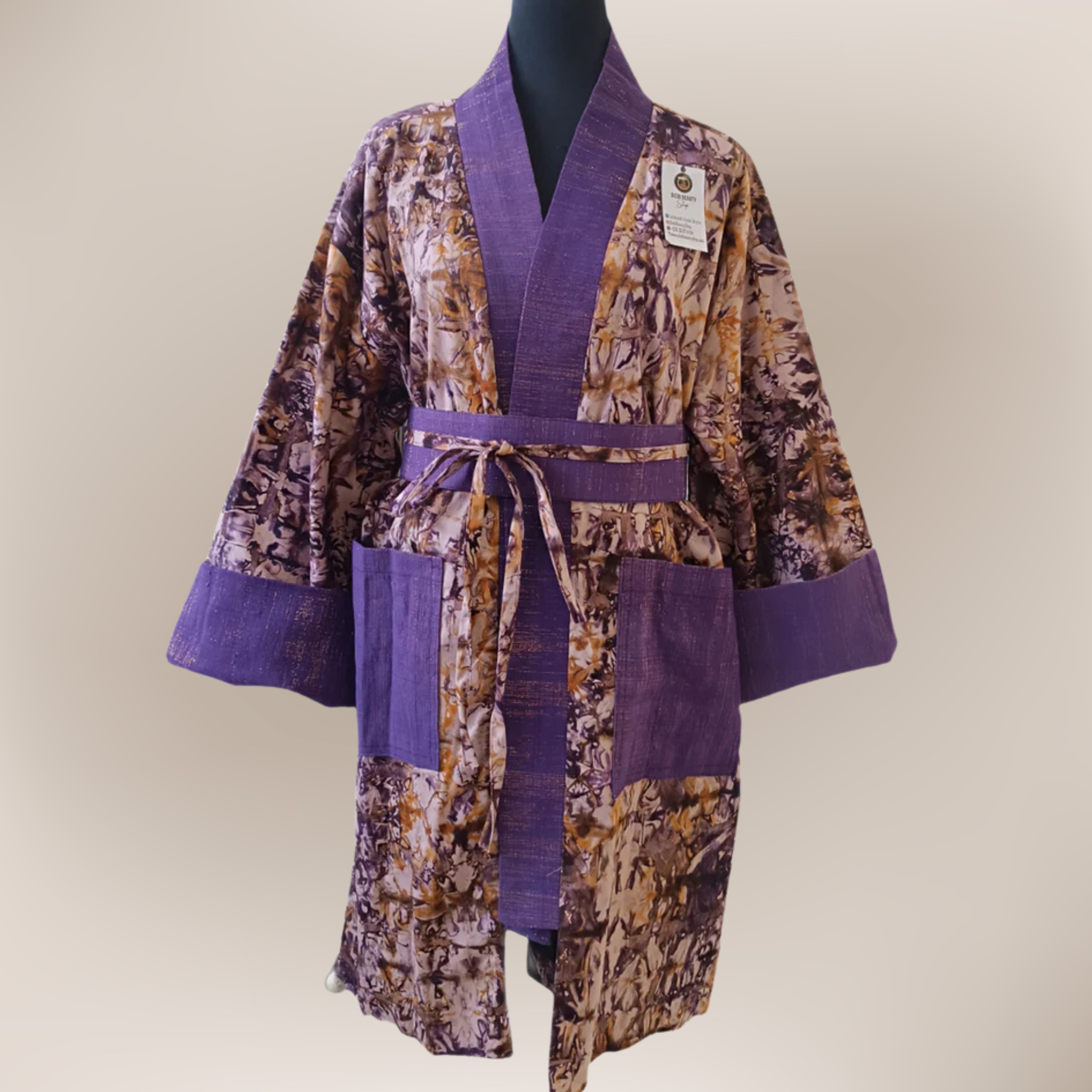 The Kélèya Kimono - Lavender Mist