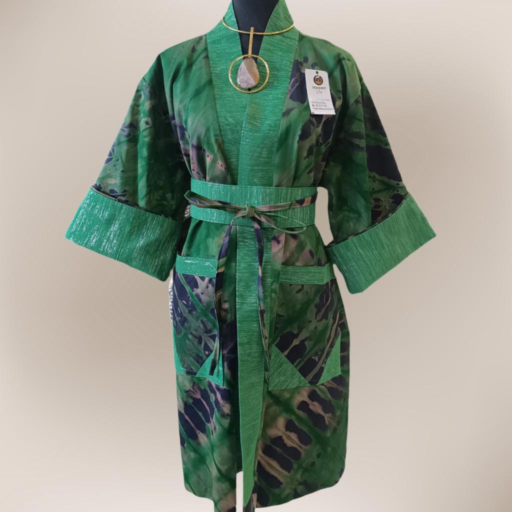 The Kélèya Kimono - Moss Garden