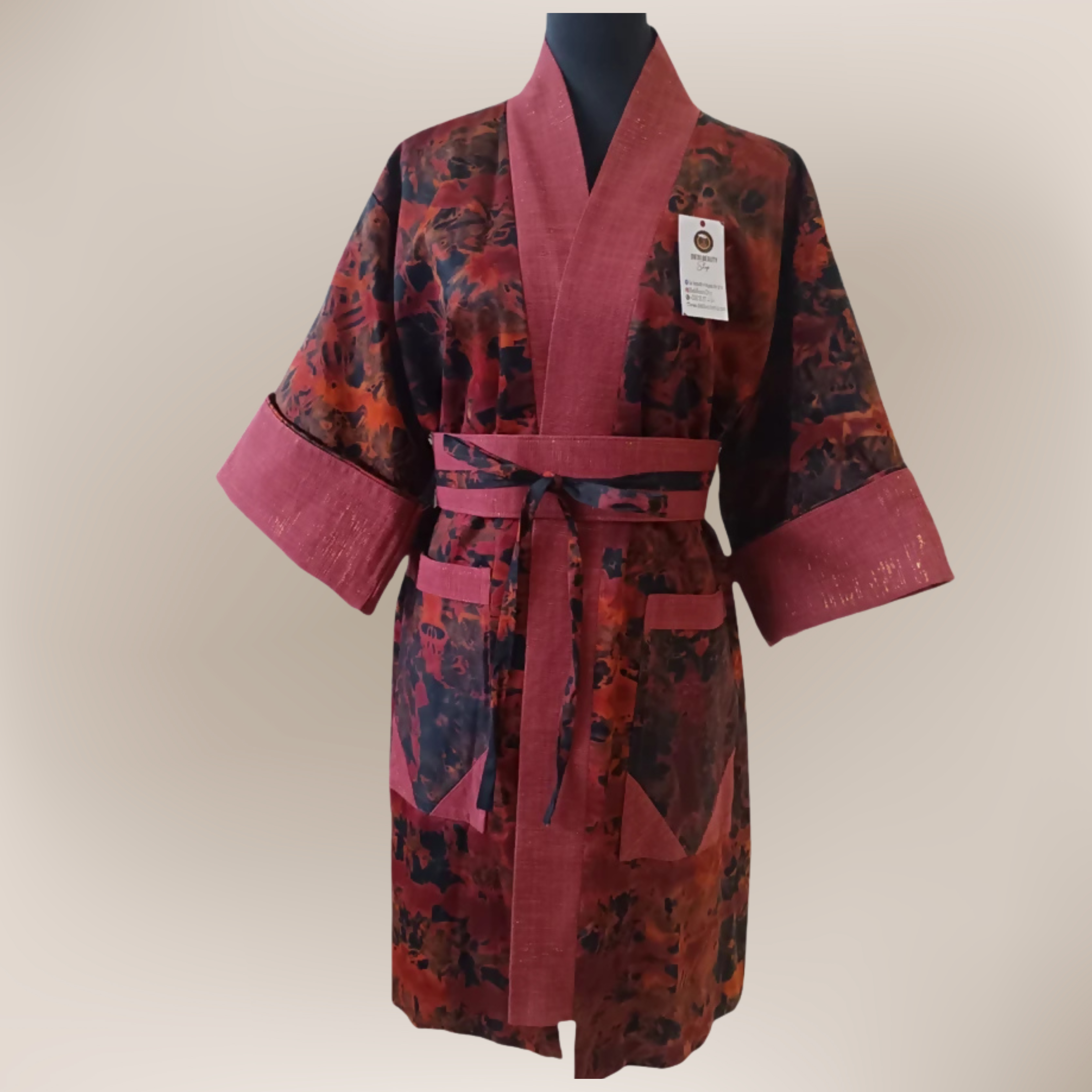 The Kélèya Kimono - Ruby Garden