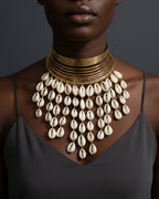 Kente Cowrie Collar