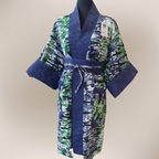 The Kélèya Kimono - Sapphire Bloom