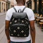 Bogolan backpack - black