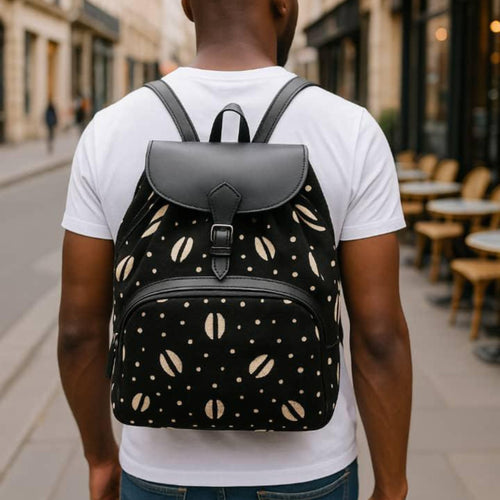 Bogolan backpack - black