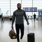 Bogolan travel bag - Malian compass