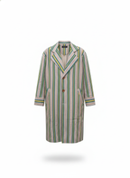 Striped Duster Coat