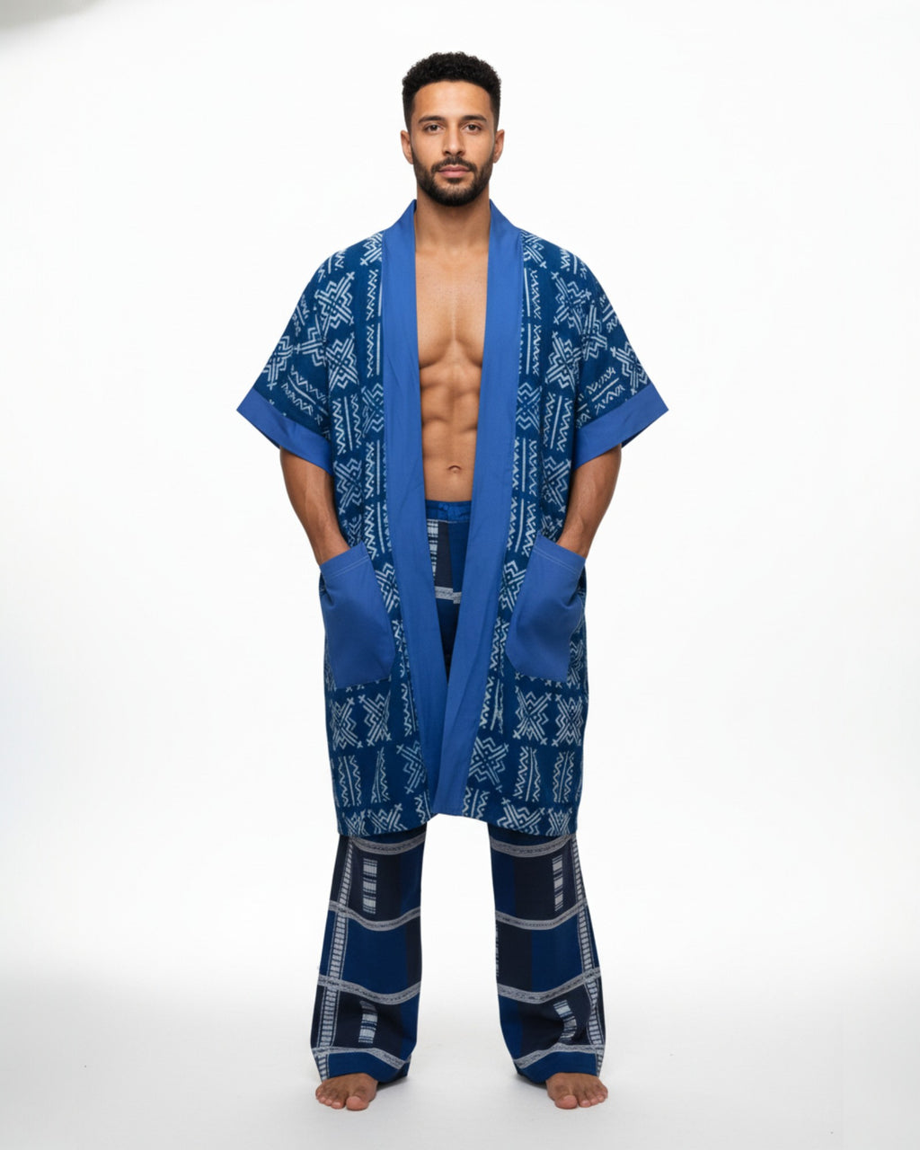 Kimono indigo
