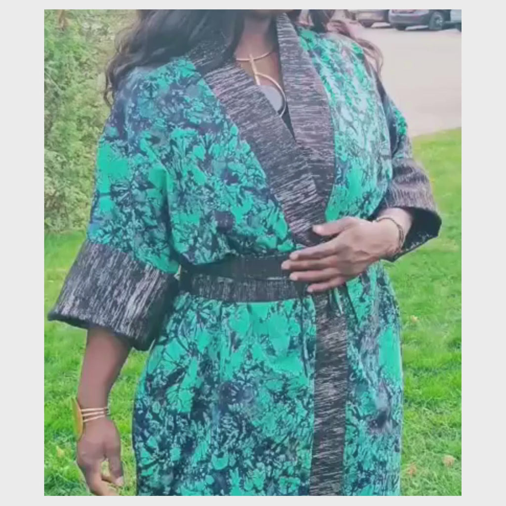 The Kéléya Kimono - Golden Horizon